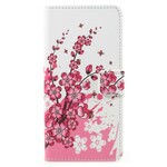 Samsung Galaxy A8 Case 2018 Tropical Flowers