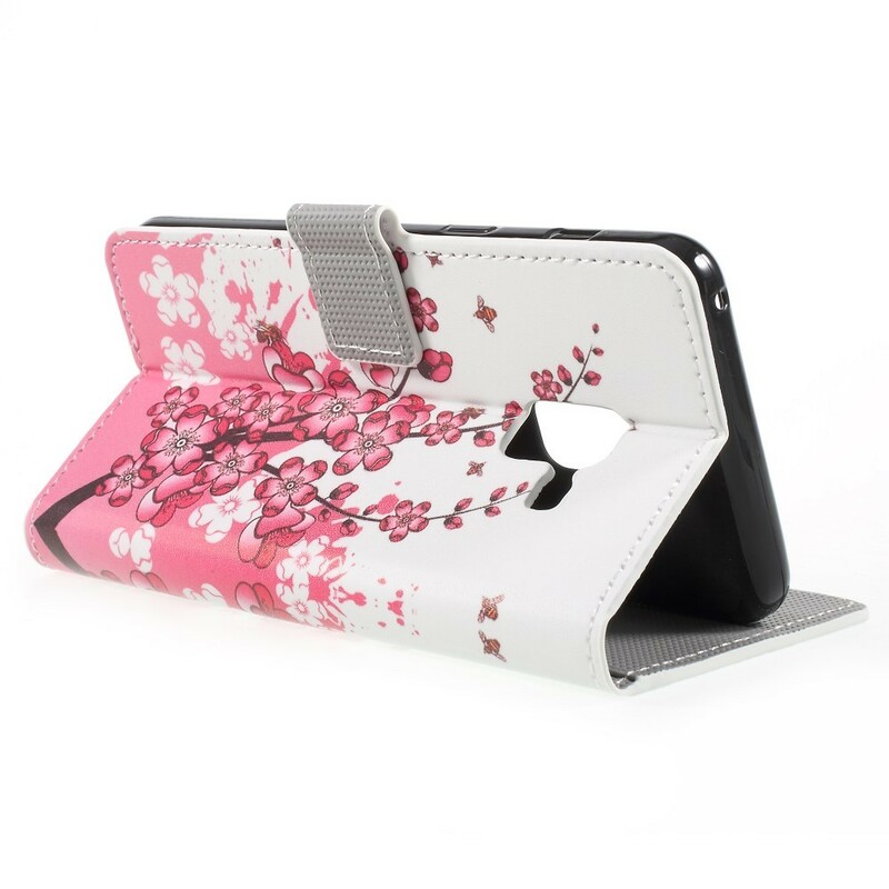 Samsung Galaxy A8 Case 2018 Tropical Flowers