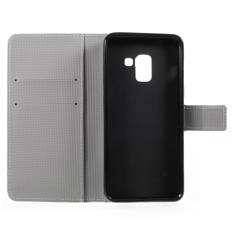 Samsung Galaxy A8 Case 2018 Tropical Flowers