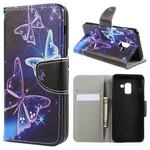 Samsung Galaxy A8 Case 2018 Butterflies