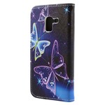 Samsung Galaxy A8 Case 2018 Butterflies