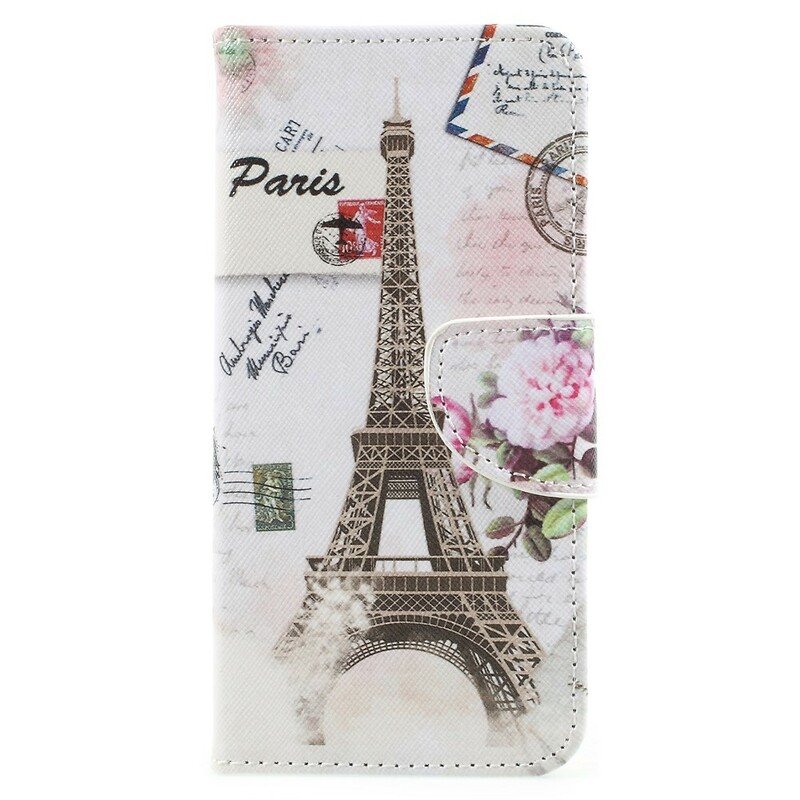 Capa Samsung Galaxy A8 2018 Retro Torre Eiffel