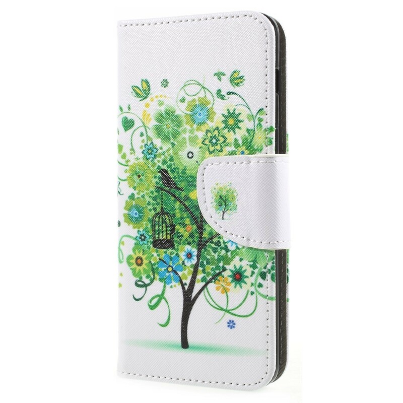 Capa Samsung Galaxy A8 2018 Flower Tree