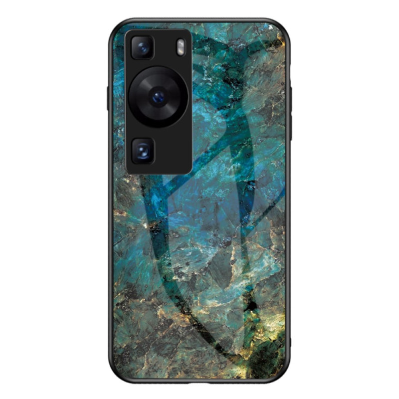 Capa de vidro temperado para Huawei P60 Pro Marble