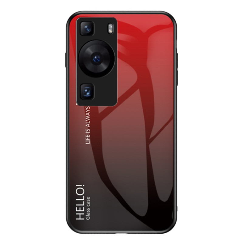 Capa para Huawei P60 Pro Vidro temperado Hello