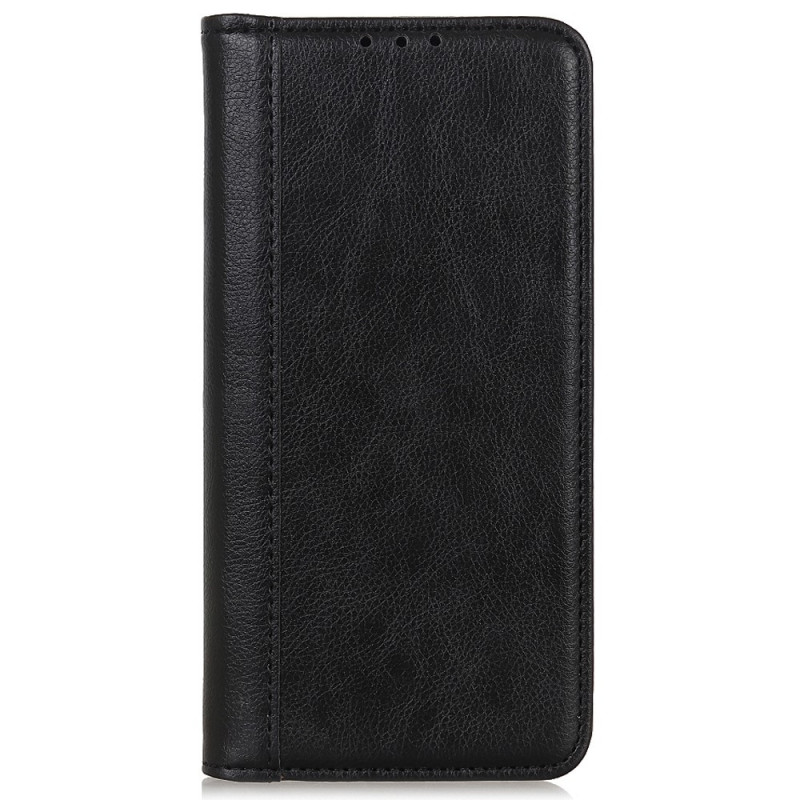 Capa Flip Cover Sony Xperia 10 V em pele dividida