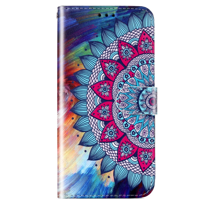 Capa com fita Mandala colorida para Sony Xperia 10 V