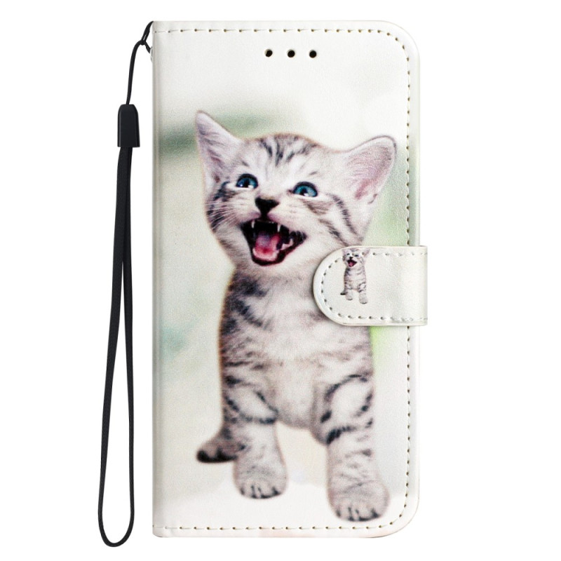 Capa para Sony Xperia 10 V Funny Kitten Strap