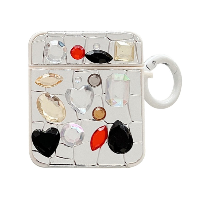 Capa protetora AirPods 2 / 1 Metallic Croco Stickers