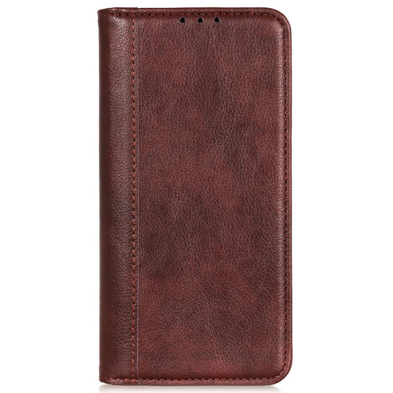 Capa Flip Cover Moto E22 / E22i Couro Dividido Elegante