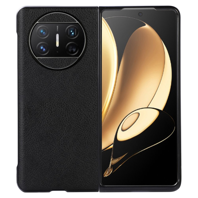 Huawei Mate X3 Capa em pele Litchi