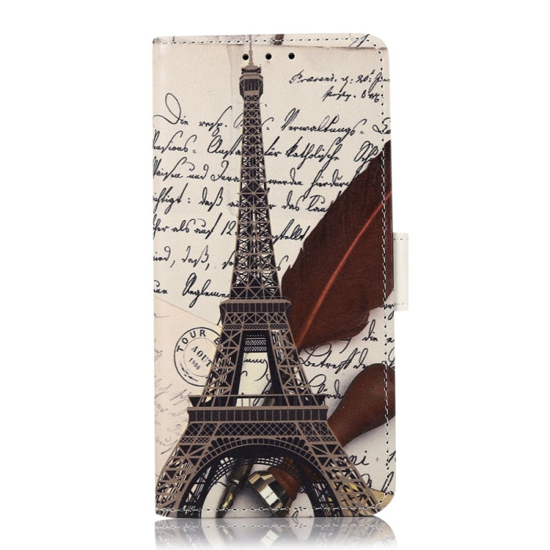 Capa para Moto G82 5G / G52 Poet's Eiffel Tower