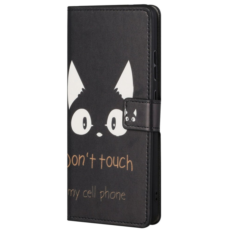 Capa para telemóvel Moto G82 5G / G52 Don't Touch my Cell Phone