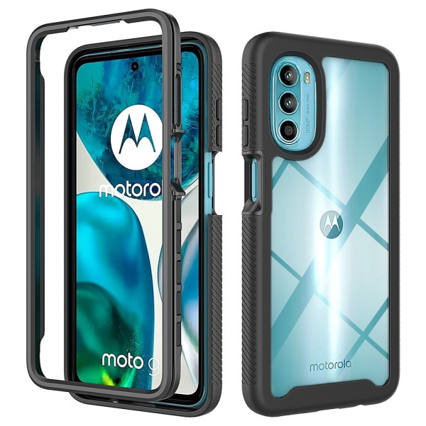 Capa híbrida para Moto G82 5G / G52 Moldura para-choques