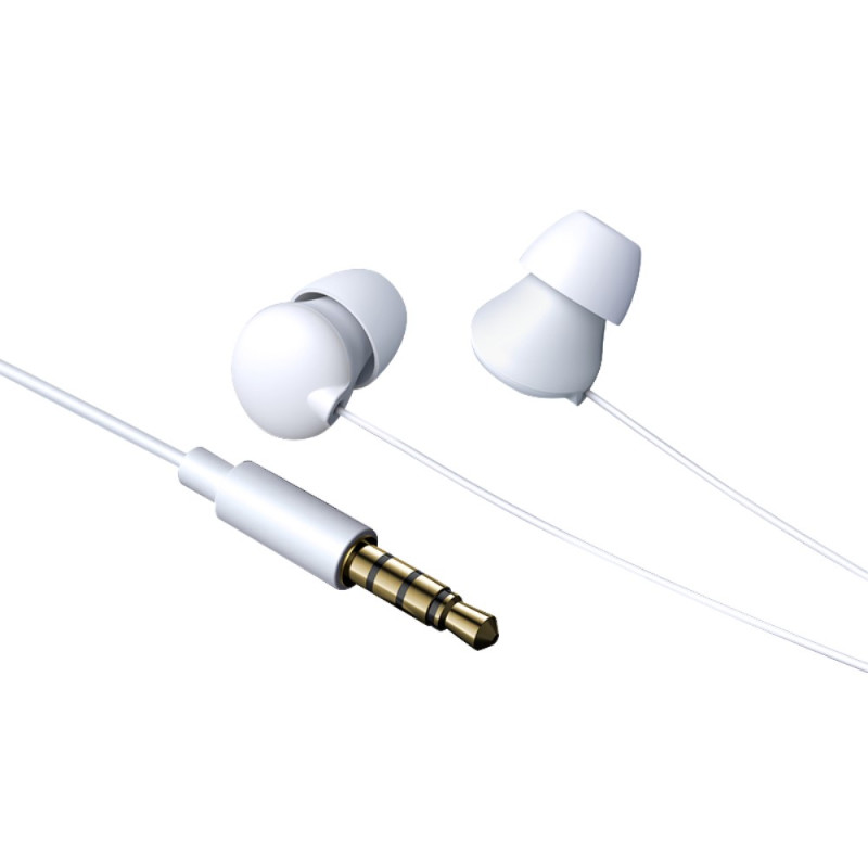 Auriculares
 ultra-suaves com ficha de 3,5 mm