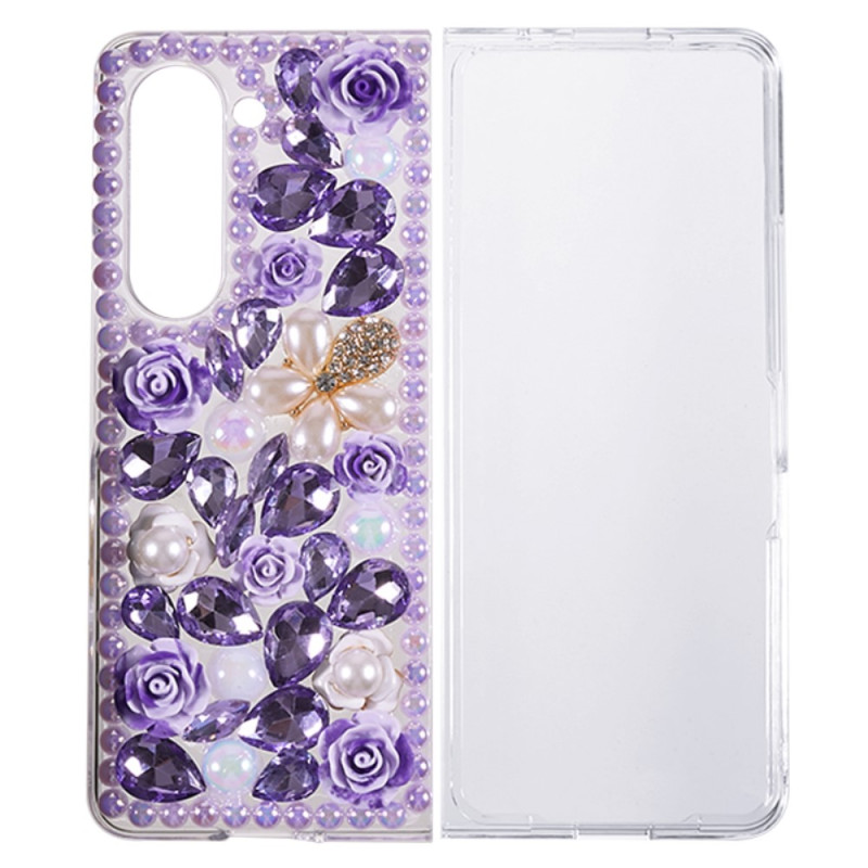 Samsung Galaxy Z Fold 5 Charm Case Flores