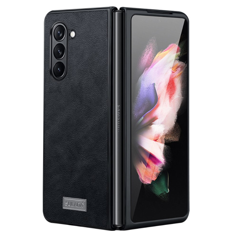 Samsung Galaxy Z Fold 5 Elegance Capa em pele ABEEL