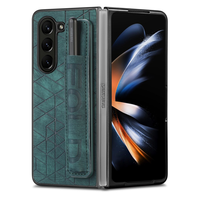 Capa Samsung Galaxy Z Fold 5 Style com correia