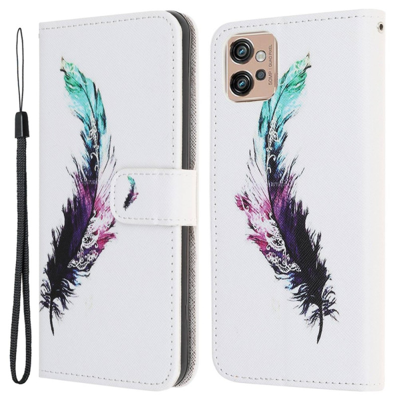 Capa para Moto G32 Feather Strap