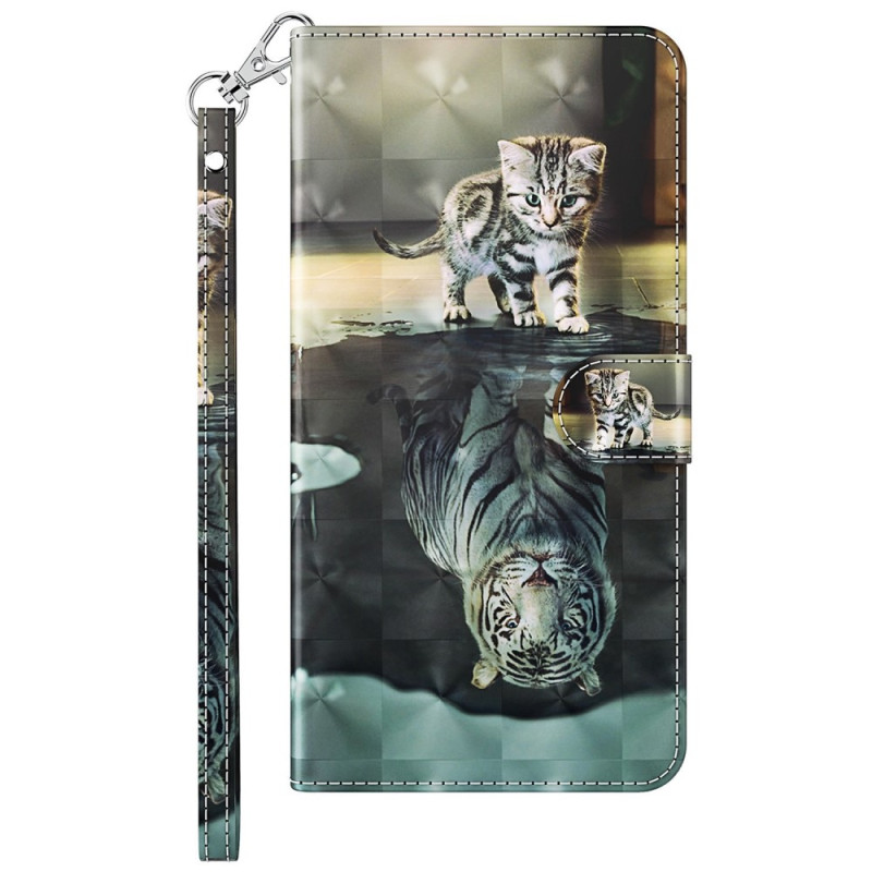 Capa com fita adesiva Kitten Dream para Moto G32