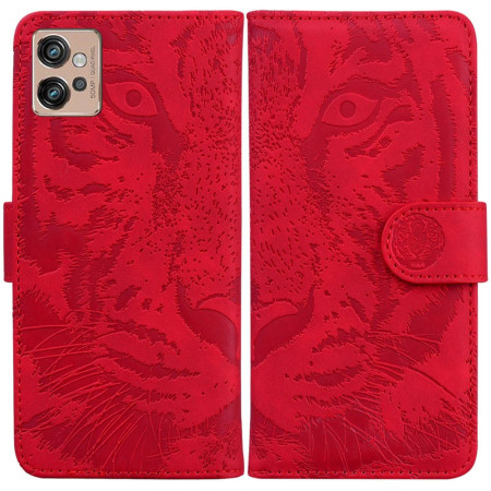 Capa Tiger Print para Moto G32