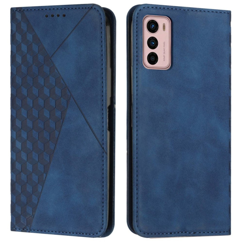 Capa Flip Cover Moto G42 Cubos