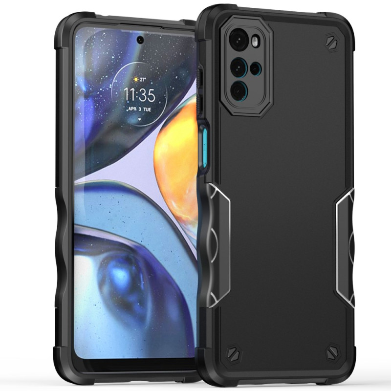 Capa de efeito metálico híbrida para Moto G22