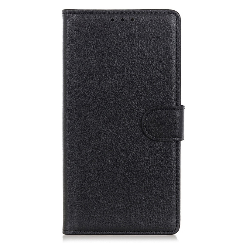 Capa tradicional em pele sintética para Xiaomi Redmi 12