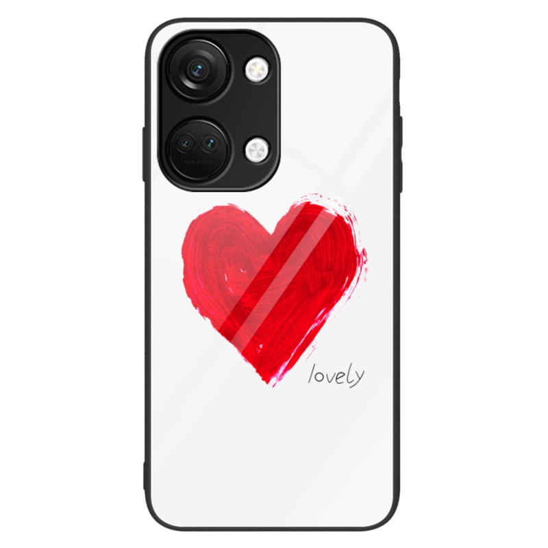 OnePlus Nord 3 5G Cobertura rígida Coração de vidro