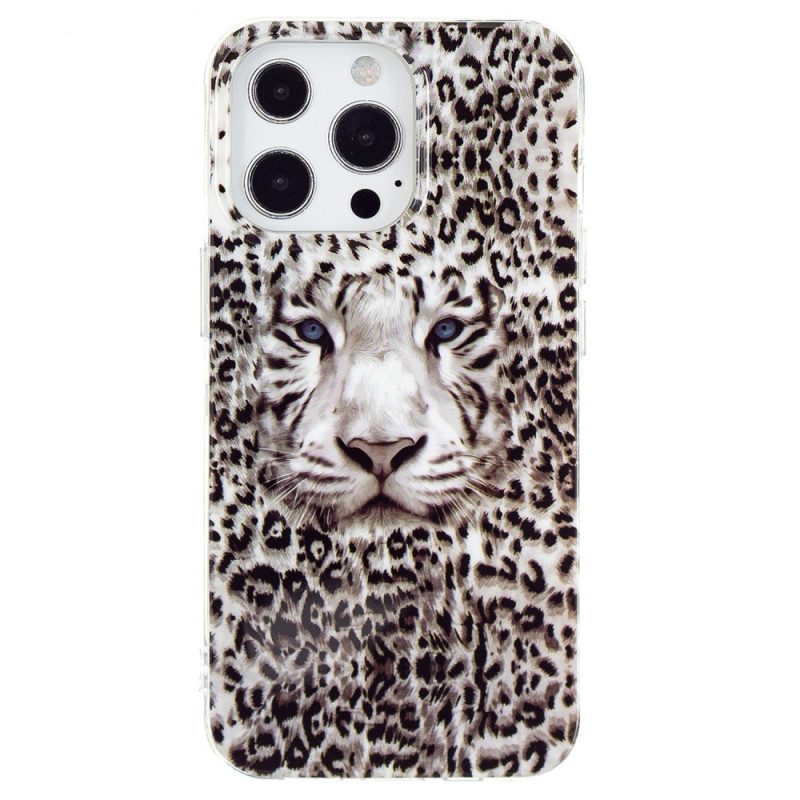 Capa Leopardo Fluorescente para iPhone 15 Pro