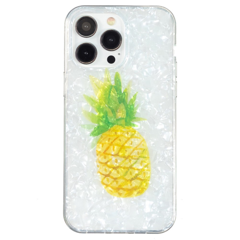 Capa para iPhone 15 Pro em forma de ananás