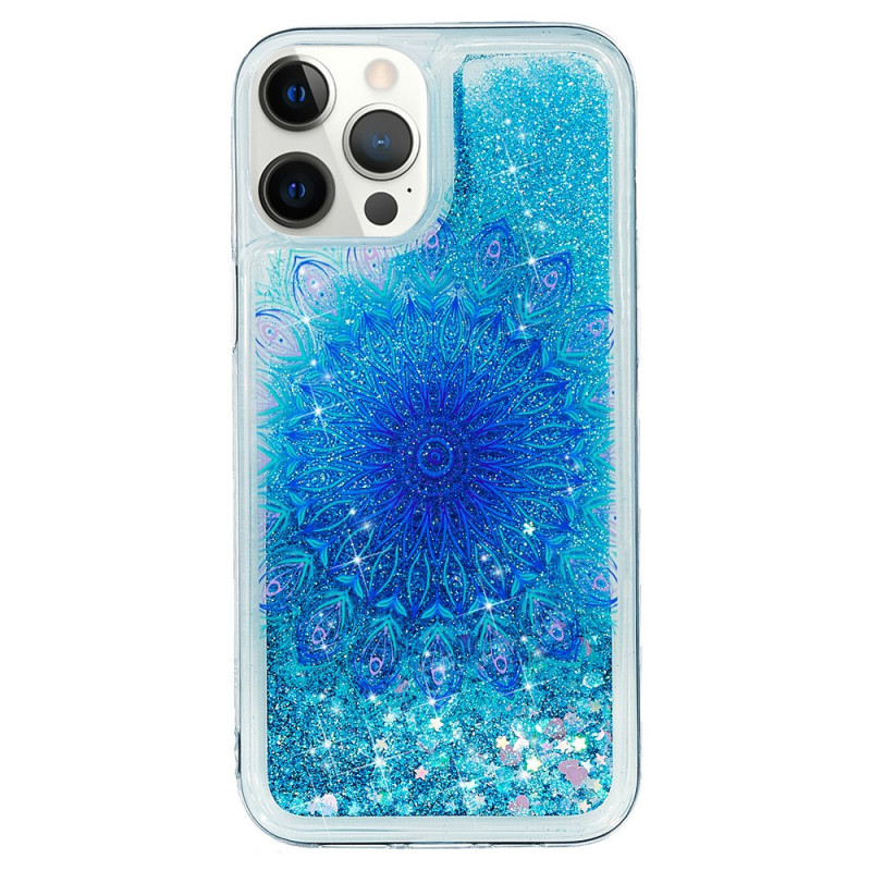 Capa Mandala Glitter para iPhone 15 Pro