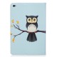 iPad Mini 4 Case Owl empoleirado no ramo