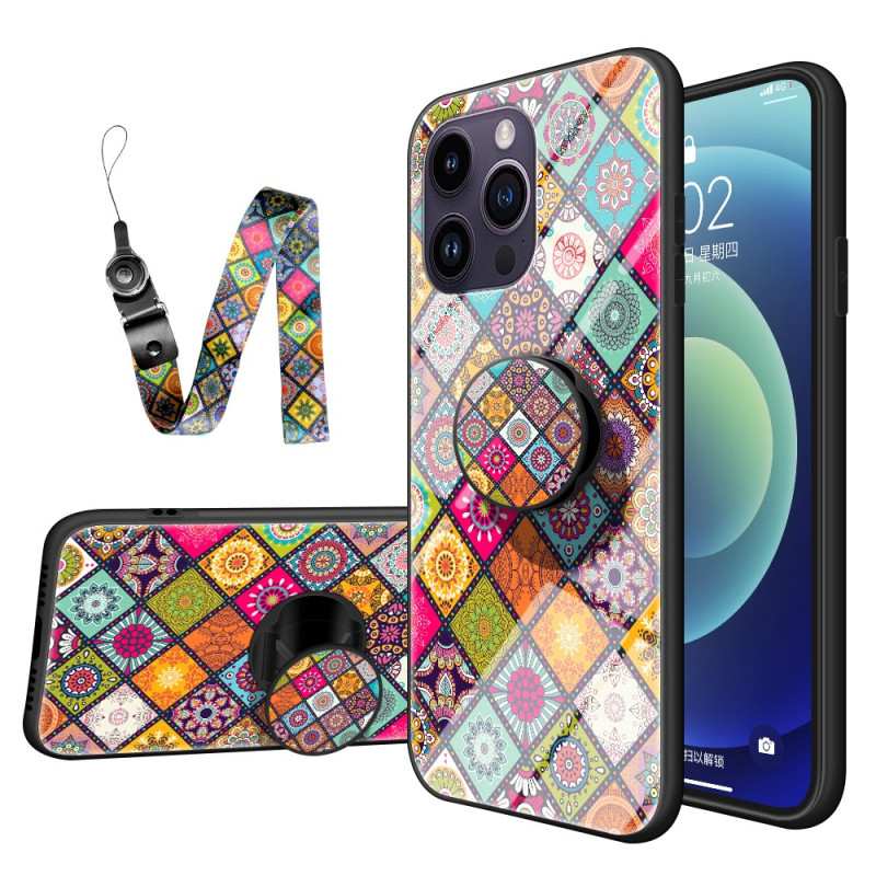 Capa Patchwork para iPhone 15 Pro Max