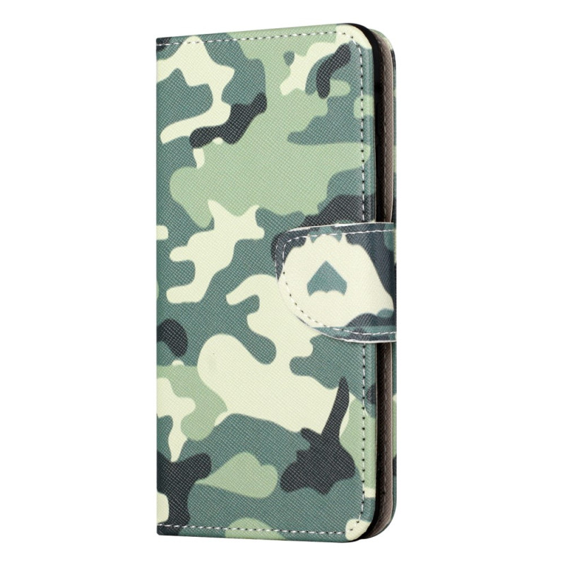 Capa de camuflagem militar para iPhone 15 Plus