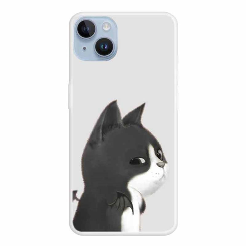 Capa Devil Cat para iPhone 15 Plus