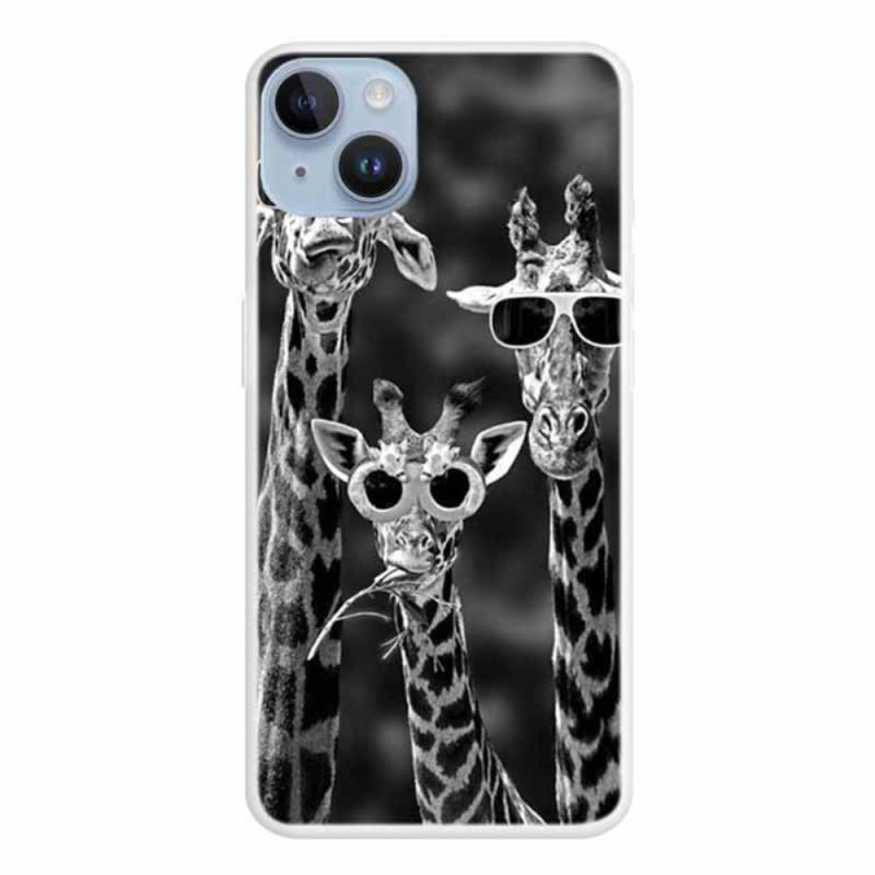 Capa iPhone 15 Plus Girafas Incognito