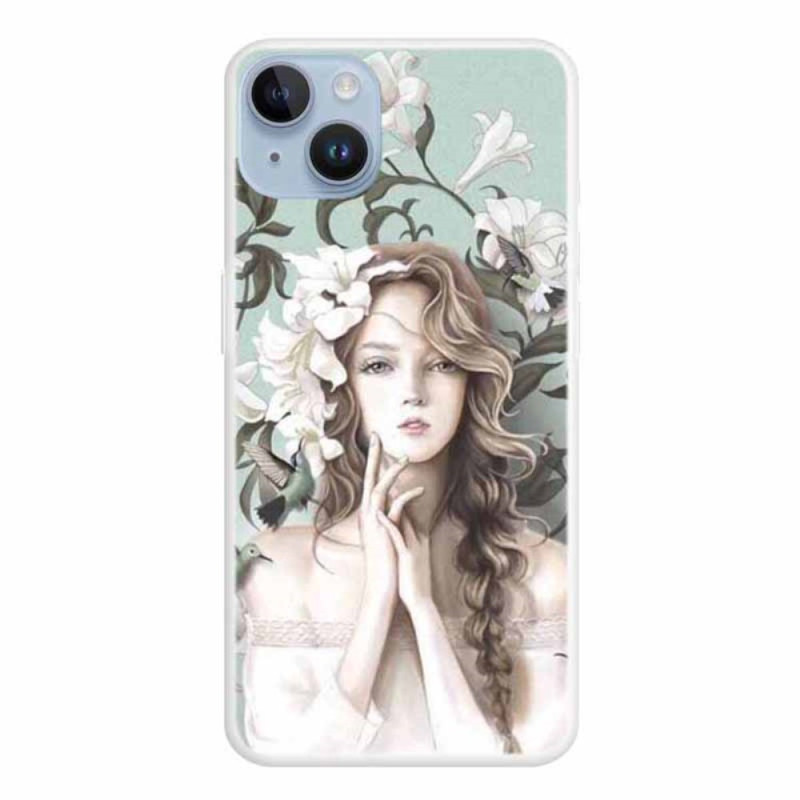 Capa Jeolie Jeune Fille para iPhone 15 Plus