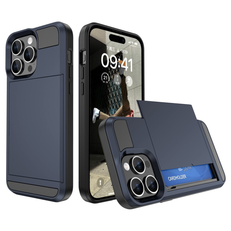 Capa para iPhone 15 Plus Zip Card Case
