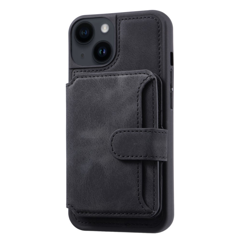 Capa para iPhone 15 Plus Suporte para porta-cartões RFID