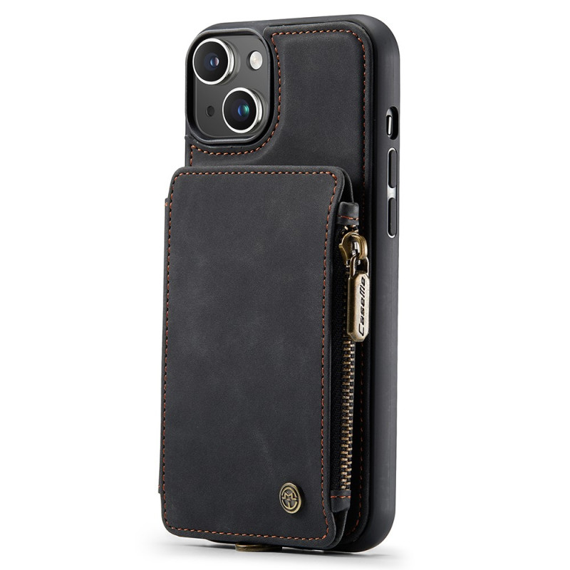 Capa para iPhone 15 Plus estilo carteira CASEME