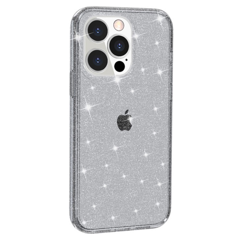 Capa para iPhone 15 Pro com brilho translúcido