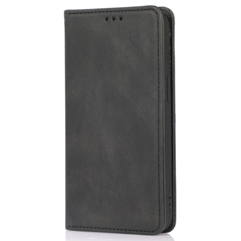 Capa Flip Cover iPhone 15 Pro Leatherette Retro