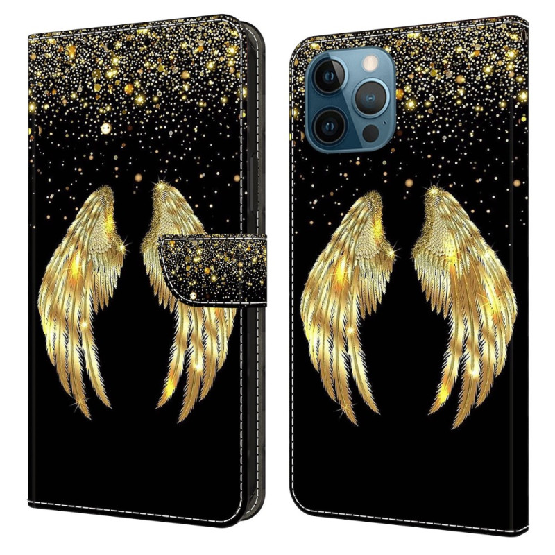 Capa iPhone 15 Pro Max Golden Wings