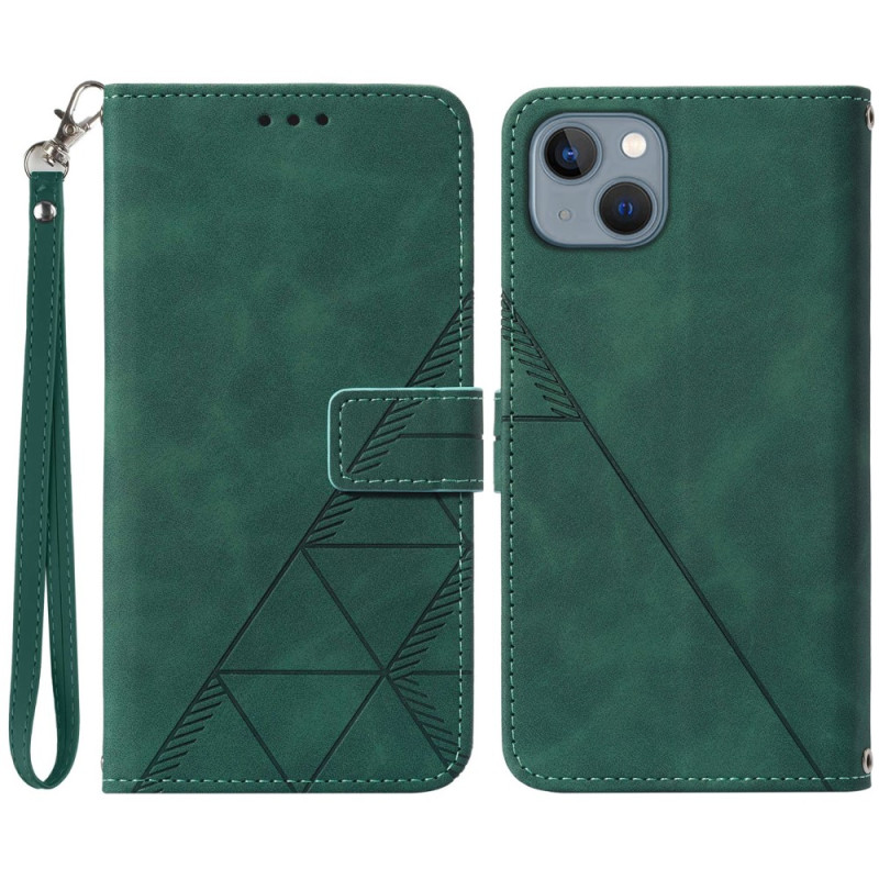 Capa Triangles Strap para iPhone 15