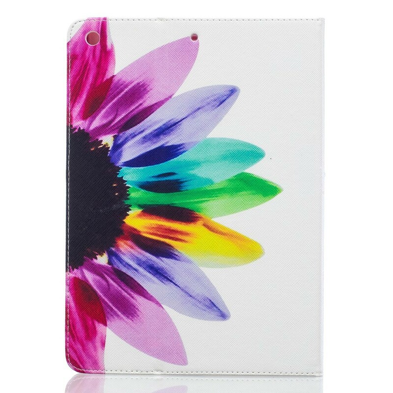 Capa de iPad 9,7 polegadas (2017) Flor de aguarela