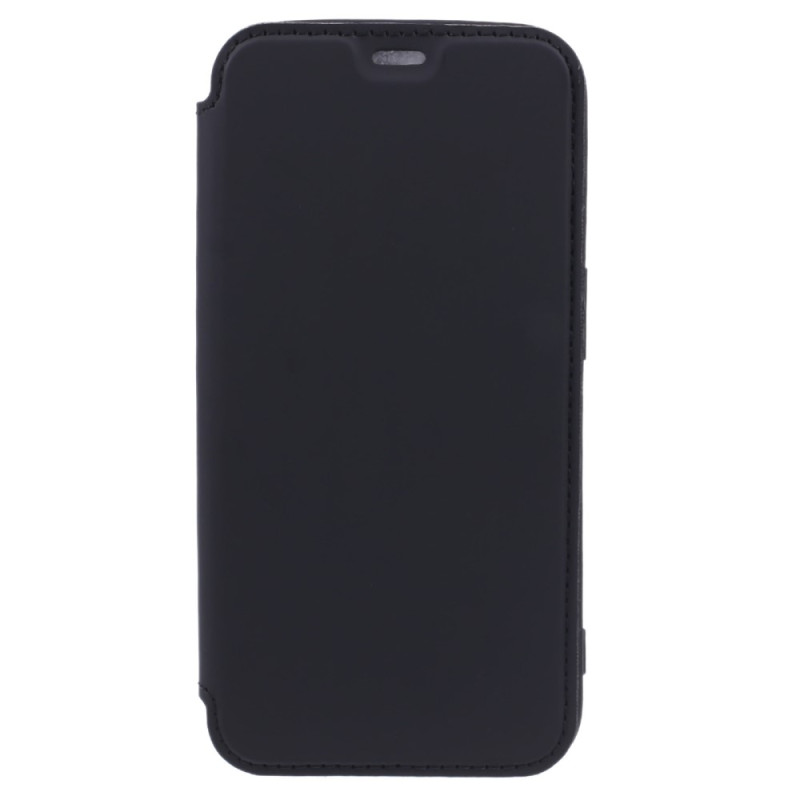 Capa Flip Cover iPhone 15 Pro Silicone Líquido