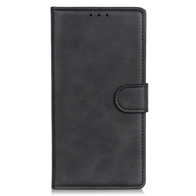 Capa de couro fosca falsa para Google Pixel 8