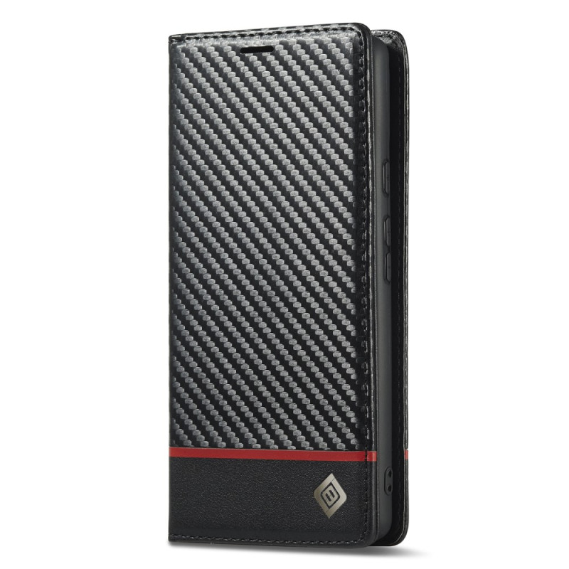 Capa flip Google Pixel 8 Fibra de carbono LC.IMEEKE