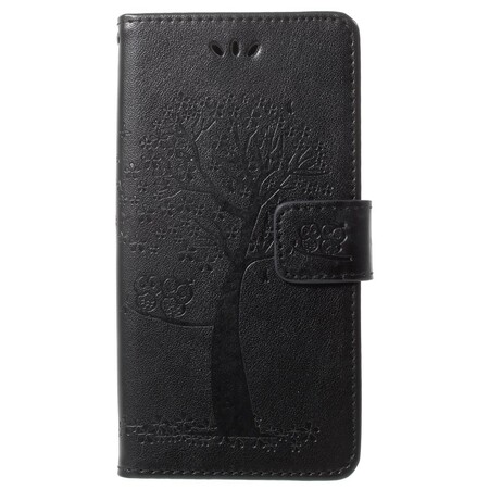 Samsung Galaxy S9 S9 Strap Case para Árvores e Corujas